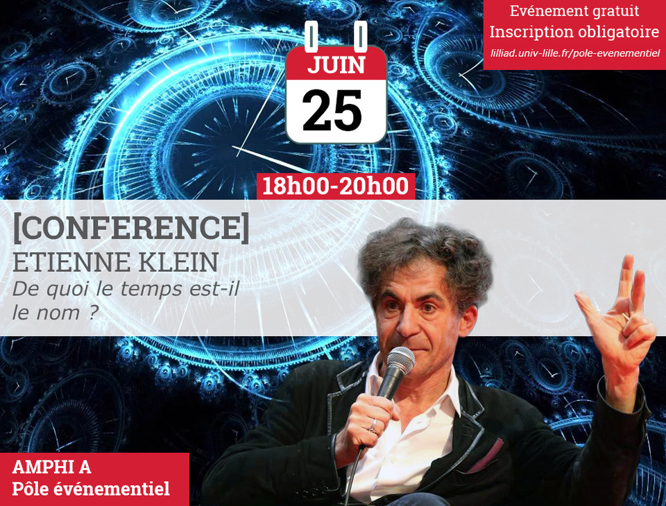 Evénement gratuit, Inscription obligatoire, Amphi A, Pôle événementiel